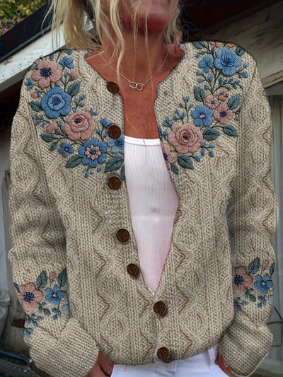 Annie – Bloom Knit Cardigan