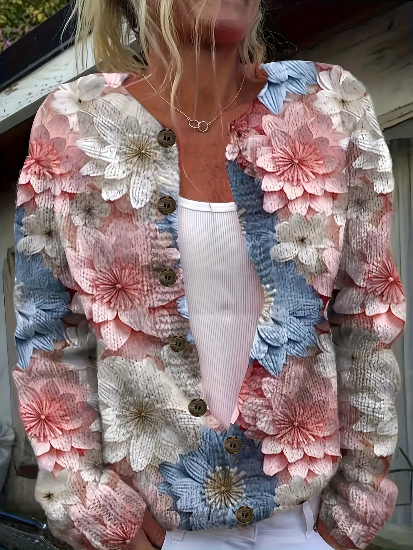 Blossom – Petal Layer Knit Cardigan