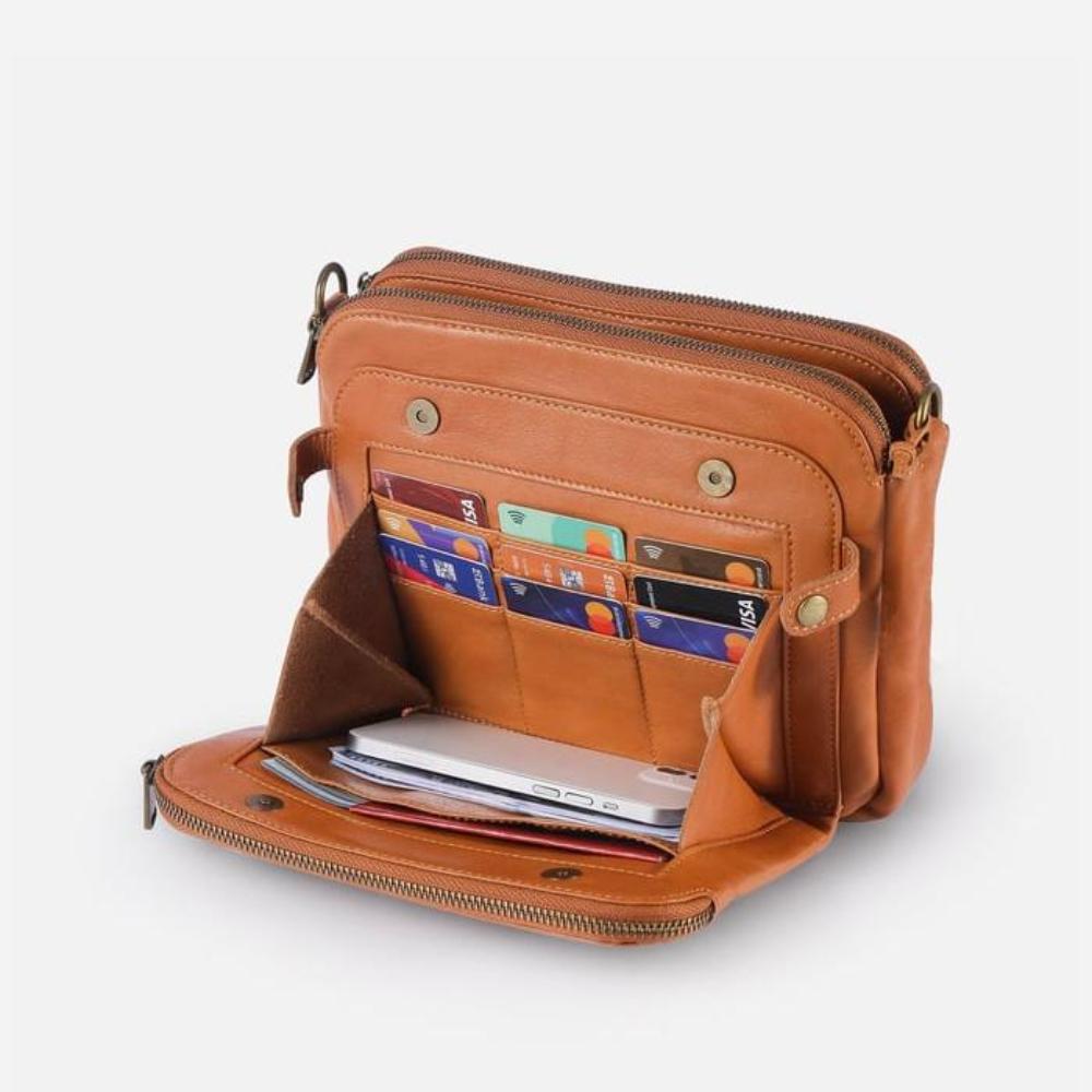 Layla | Leather Crossbody Bag