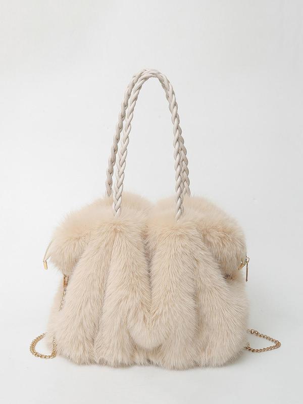 Fatima | Plush Shoulder Tote