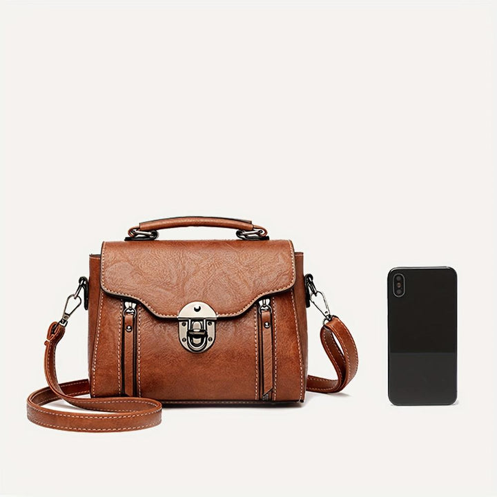 Marwa | Vintage Leather Crossbody Bag