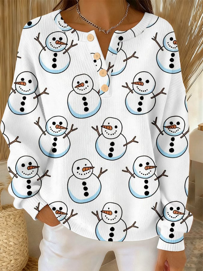 Naka | Winter Sweater with Buttons