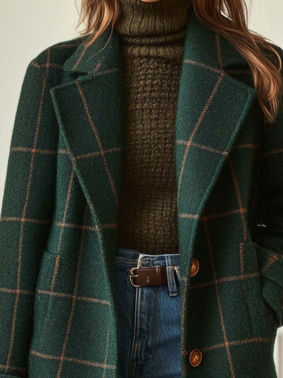 Emilia | Plaid Coat