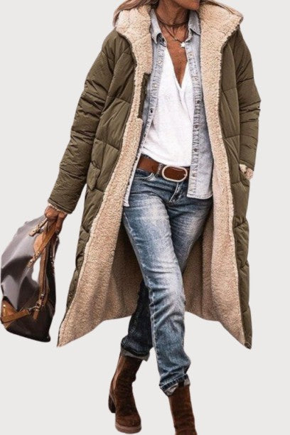 Amelia | Elegant Reversible Coat