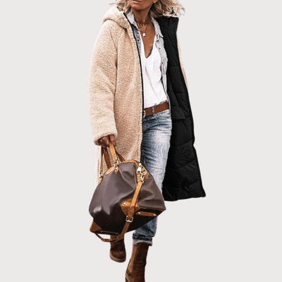 Amelia | Elegant Reversible Coat