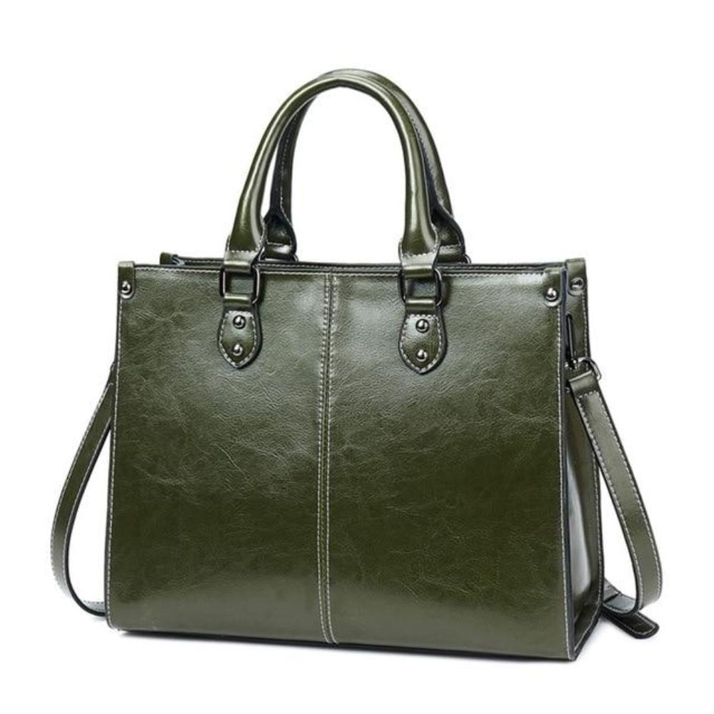 Aaliyah | Structured Leather Tote