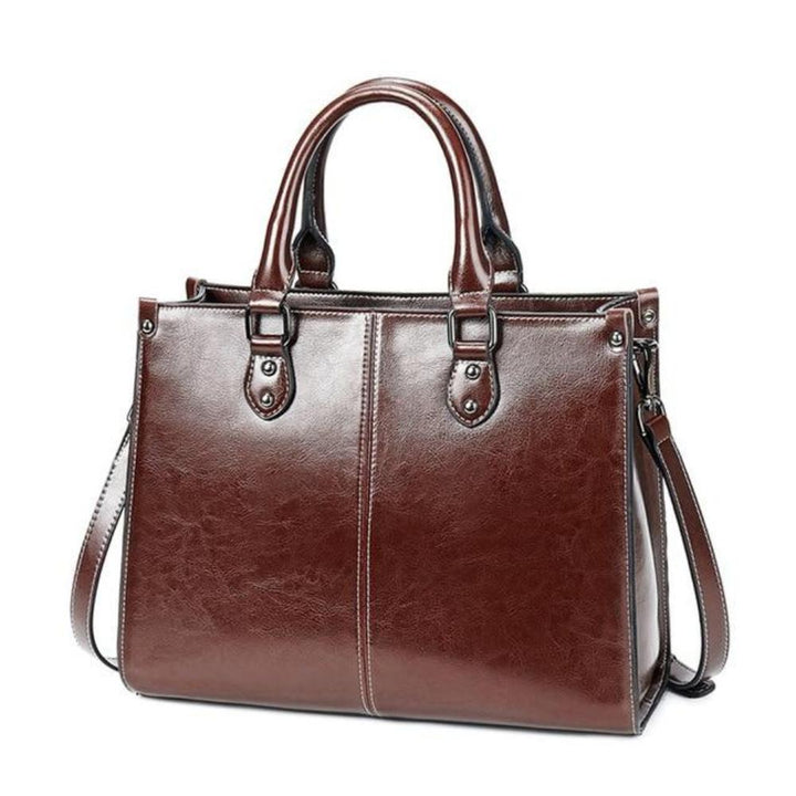 Aaliyah | Structured Leather Tote